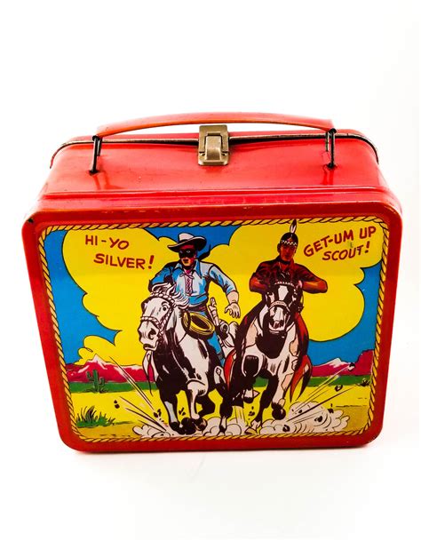 wheeler yellow lunch box metal|1980s lunch boxes.